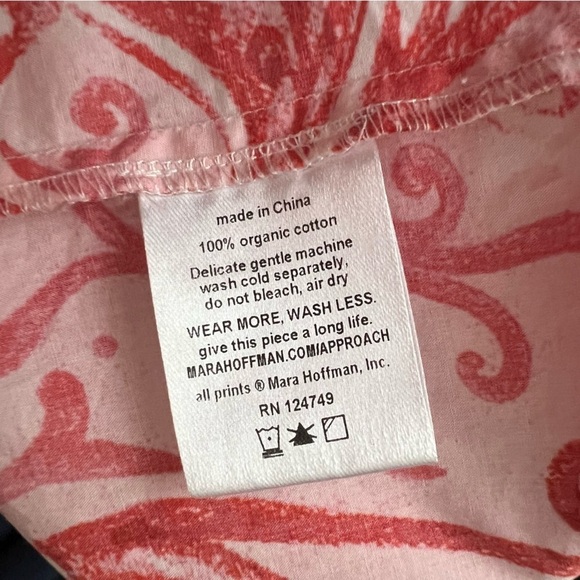 Mara Hoffman Fila Dress in Red Multi - Picture 15 of 16